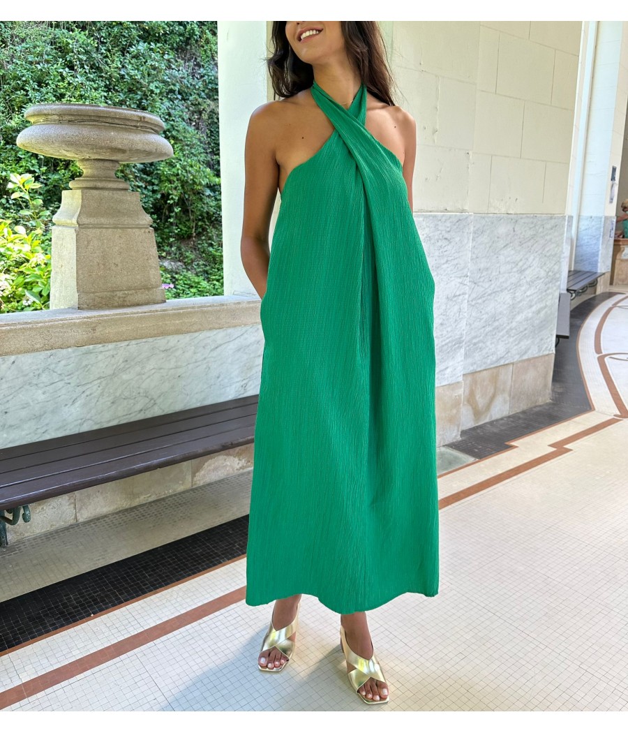 Robe Longue Verte